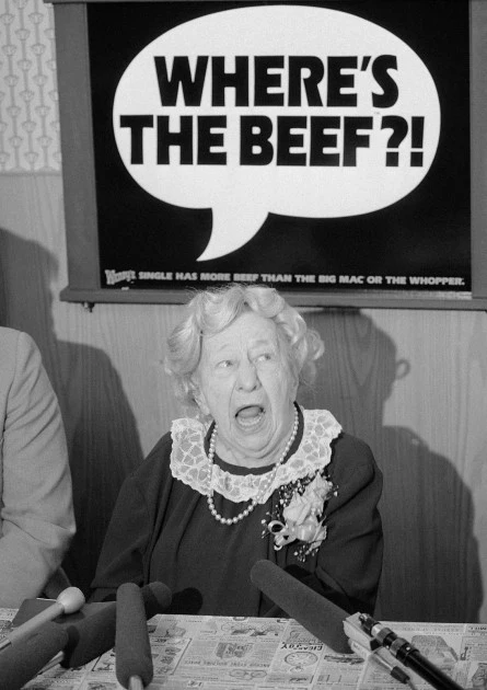 Baby Boomer Alert: Who Remembers Clara Peller’s “Where’s The Beef?”
