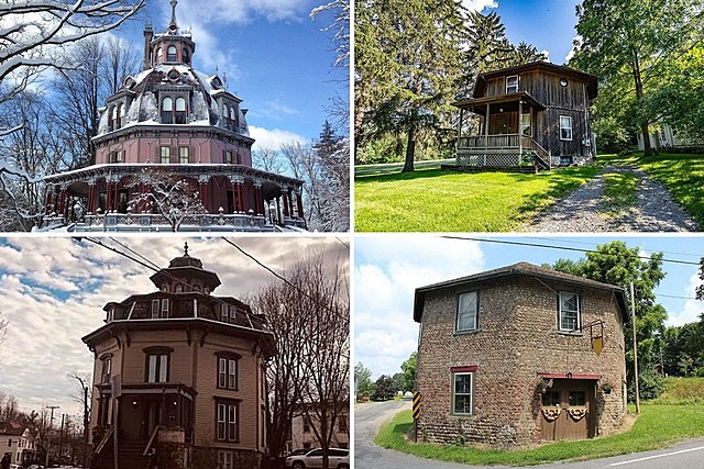 Don't Get Cornered In These 14 Fantastic New York Octagon Houses