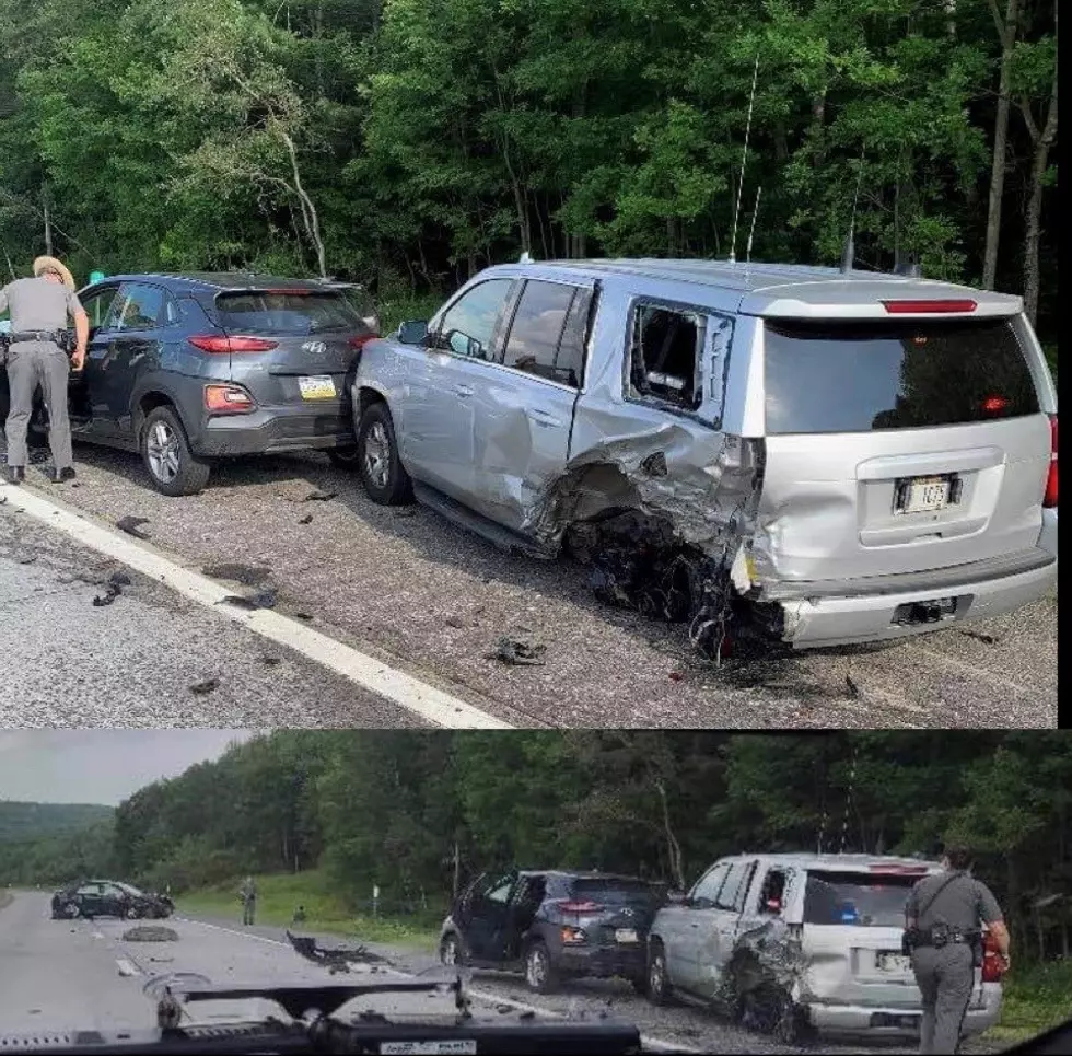 Failure to Move Over Causes 3 Car Crash on I-88