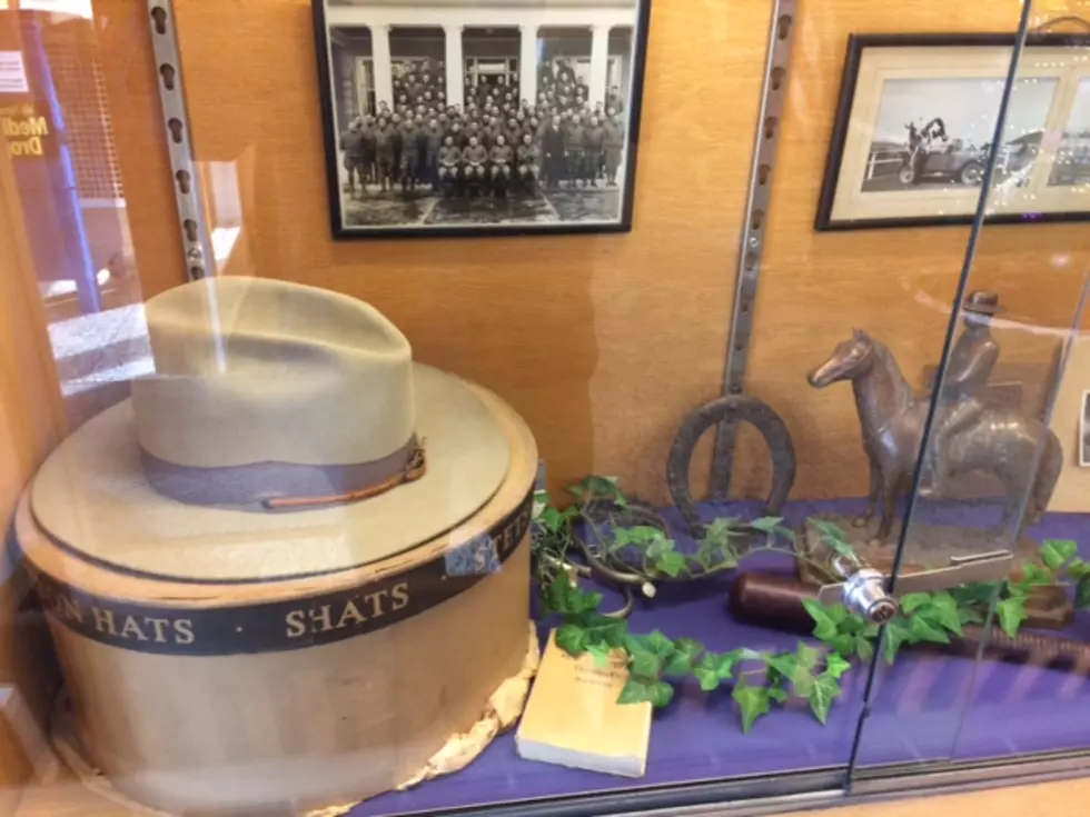 There are many examples of old and changing NYS Trooper uniforms. This hat was in its original 50 year old box!